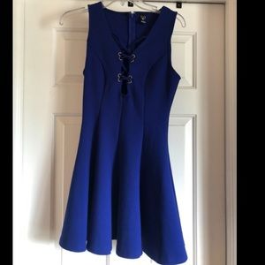 Short blue dress- small